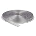 Topenca Supplies 3/8-Inch Wide 50-Yards Long Double Face Solid Satin Ribbon Roll, Silver