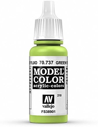 Vallejo Model Color 17 ml Acrylic Paint - Fluorescent Orange