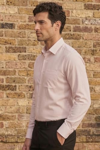 Image of Louis Philippe Men's Solid Slim Fit Shirt