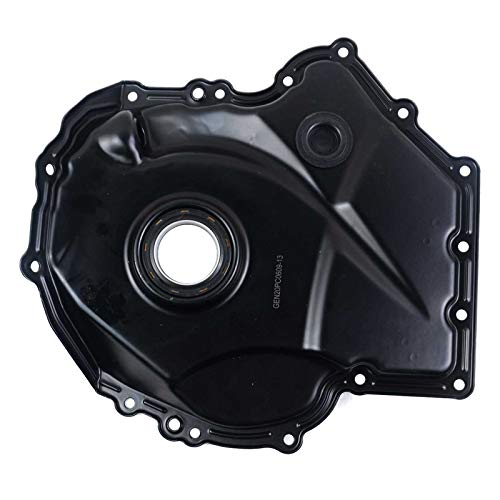 06H109210AG 06H109210Q Engine Timing Chain Cover & Crankshaft Oil Seal Replacement for 2008-2017 Audi A4 A6 Q5 TT VW Jetta Golf GTI Passat CC Eos 2.0L 06K109210AJ GLOSSY AUTO PARTS