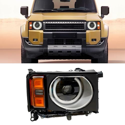 CHANGYA9 LED Headlight Round Style FIT for Toyota Land Cruiser LC250 2024 2025 2026 Passenger Side RH CY-PD24A02R