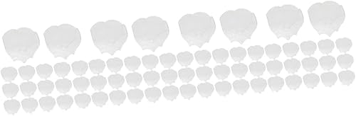 Miniatura 1 de NOLITOY 96 piezas de taza de mousse de flores, mini taza de aperitivo de parfait, vasos para postres taza de helado, tazas de gelatina, tazas de