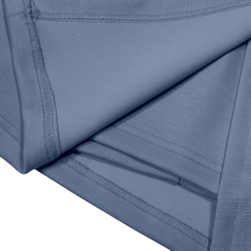 Short sans manches contre la chaleur ensemble décontracté bleu XXL