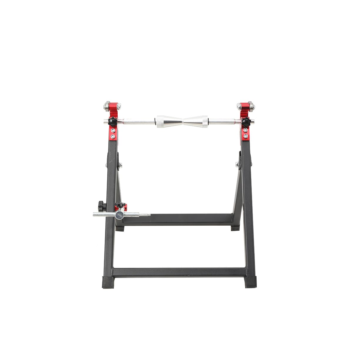 Equilibrador de Ruedas de Motocicleta, Soporte de Equilibrio de Ruedas de Acero, Manual Plegable para Ruedas de Motocicleta Herramientas Portátiles para Balanceador de Ruedas