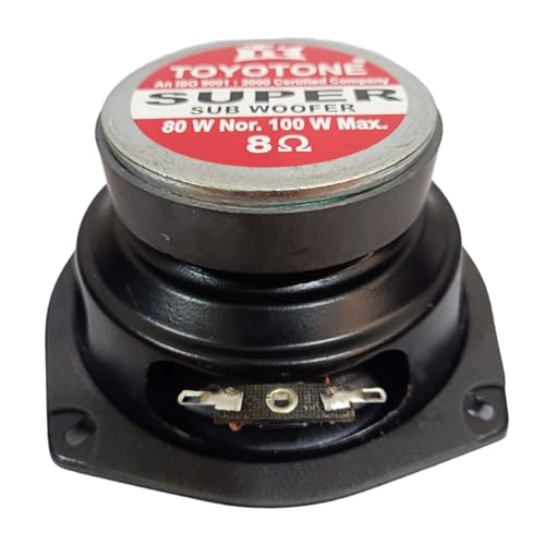 Image of TOYOTONE 5.25 inch Inch Super SUB WOOFER | Copper Coil | Impedance 8 Ohms | 80 * 15MM Magnet | 80 Watt Nominal Power 100 WATT MAX Power for Car and Home Audio System