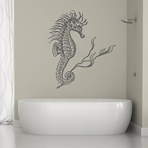 Fit You Ik1230 Wall Decal Sticker Seahorse Sea Living Room Bathroom