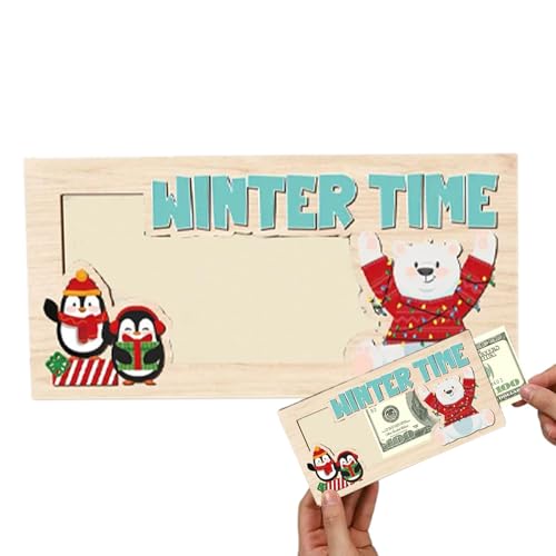 Porta-dinheiro para o Natal, porta-dinheiro de Natal para dinheiro - Porta-moedas de Porta-dólares -