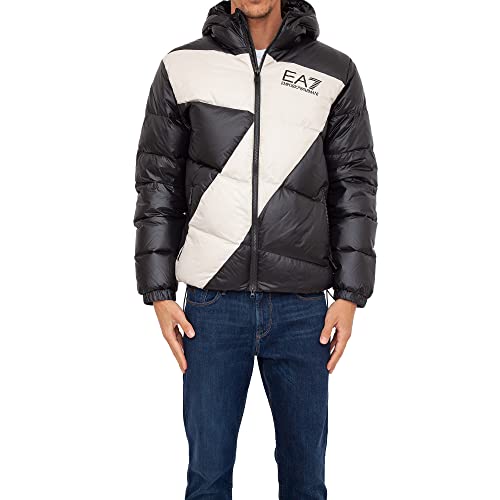 Emporio Armani Down Jacket EA7, Schwarz , L