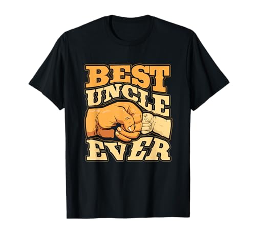 Best Uncle Ever Fist Bump Camiseta