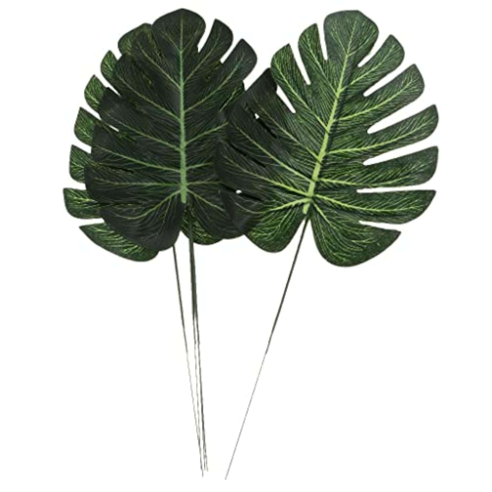 5PCS Large Artificial Monstera Leaf Foliage Home Decor