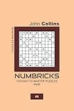 Numbricks - 120 Easy To Master Puzzles 11x11 - 8 (Numbricks Puzzle Book 11x11)