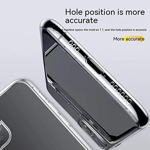 High End 14 Promax Phone Case - Simple, Drop Resistant, Transparent Silicone Soft Case With Four Corner Drop Protection And Heat Dissipation Function. Adopting Precision Hole Design. #TOP6