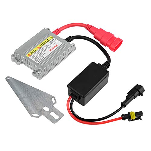 EVGATSAUTO Kits de conversión para Coche, DC12V 35W Conversión de balasto de xenón Digital Universal para H1 H3 H7 H8 H9 H11 9005 9006 H4 Bombilla de lámpara de xenón para Faros Delanteros