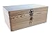 Produktbild MidaCreativ abschließbare Aufbewahrungsbox/Holzkiste Gr. 1 Kiefer unbehandelt (Schloss 2-Silber)