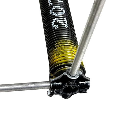 Zadery 1 Pair Torsion Spring Winding Rods with Non-Slip Handle, 16 Inch Length Winding Bars for Adjusting or Replacing Garage Door Torsion Springs, 1/2 inch Diameter Round Steel Rods