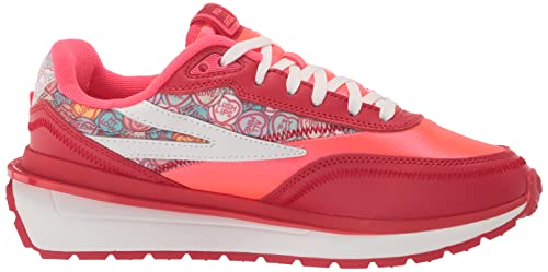 Fila Renno V-Day Sneaker, Red/Diva Pink/White, 5.5 Us Unisex Big Kid #TOP5