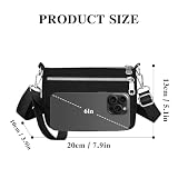 Energather Damska torba na ramię, nylonowa, lekka torba crossbody