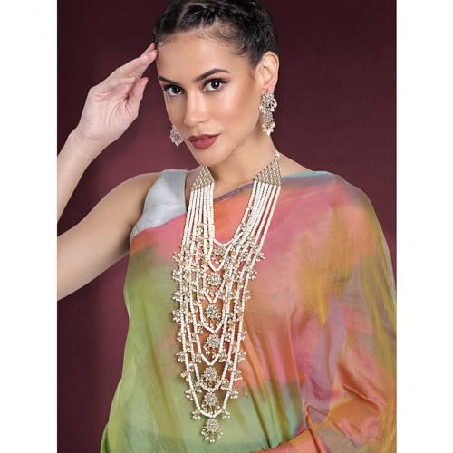 Peora Traditional Multi Layered Necklace & Jewelry Set Gift For Women - Image 5