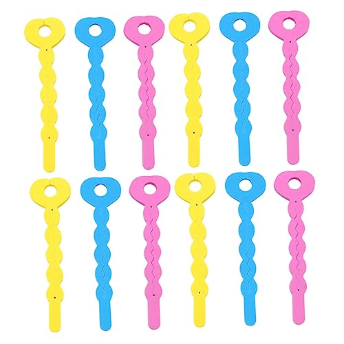 FRCOLOR 24 Piezas Rizador De Esponja Espuma Esponjas Curling Rizadores De Cabello Rulos Bigudí Durante La Noche Rodillo De Pelo De Salón Húmedo Rizo Rodillo De Pelo Gigante Caliente