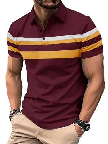 Image of Noble Monk T-Shirt for Men || Half Sleeves Men's T-Shirt || Solid Polo || Multicolor Tshirt