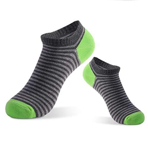 Image of HHX YONLEE Ankle Socks Striped patterned Casual Socks 8 /10 Pairs Gift Box