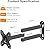 TV Wall Mount, Bracket for Most 13-32 inch LED, LCD Monitor and Plasma TVs, Max VESA 100x100mm by XINLEI (MA1330)