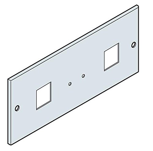 Panneau perforé de répartition ABB-Entrelec 200 x 800 mm double cadre 96x96