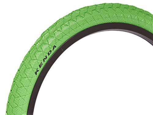 KHE Kenda BMX Freestyle Pneu 20" x 1,95" Vert seulement 610 g Cover
