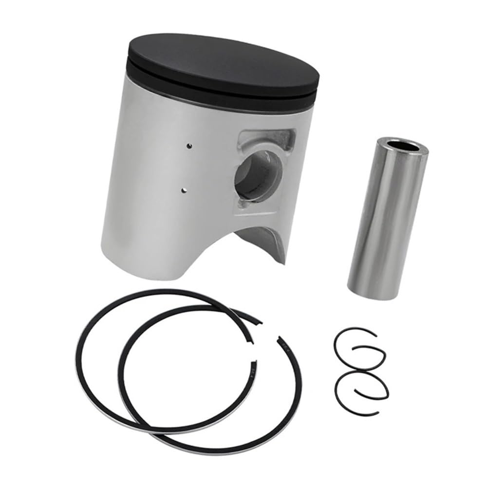 pist. Kit pistone e fasce elastiche for motori di motociclette, alesaggio cilindro 66,4 mm, adatto for CRM250AR 249 KAEG MD32 CRM250 AR