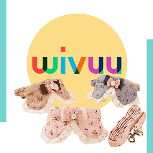 Collier réglable pour chien et chat avec nœud rose aux finitions soignées