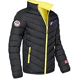 DESIGN: Die applizierte Norwegen-Flagge und die Absteppungen verleihen der Jacke einen stilvollen als auch legeren Look.