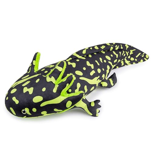 ZHONGXIN MADE Axolotl Plush Toy 18" Green Axolotl Fish Creepy Stuffed Animals Cute Green