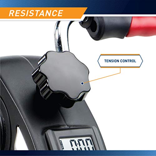 Marcy Portable Mini Magnetic Cardio Cycle Under Desk Bike Pedal Exerciser For Home Gym And Office Ns-914, Black-Silver #TOP3