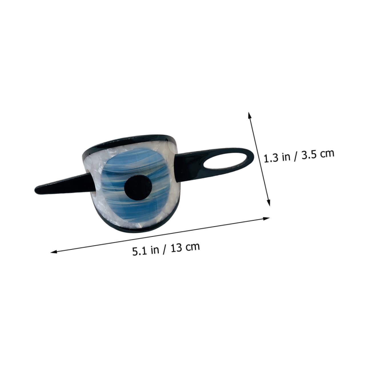 MAGICLULU 5St Haarnadel französische Haarspangen Haare für Haargabel haarschmuck Haarklammer Haarmanschette Haarspangen mit hohem Dutt Modellieren Brötchen Kamm Pferdeschwanz Acetatfolie