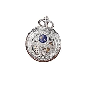 Klassieke Zakhorloge Handopwindbare mechanische zakhorloges heren zakhorloge vintage met kettingdoos for papa zoon opa verjaardagscadeaus Quartz Zakhorloge