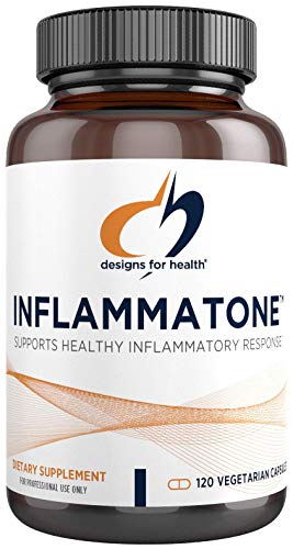 Designs for Health Inflammatone - Proteolytic Enzymes, Turmeric Curcumin, Ginger, Boswellia + Antioxidants Supplement to Help Support A Healthy Inflammatory Response - Non-GMO (120 Capsules)
