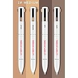 Wasserfester Haut 4 Rotierender Textmarker mit Kugelspitze vierfarbigem Stift...