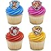 DecoPac Paw Patrol Reporting For Duty Rings, Cupcake Decorations Featuring Chase, Marshall, Skye, And Rubble - 24 Pack