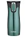 Contigo AUTOSEAL West Loop Vaccuum-Insulated Stainless Steel Travel Mug, 16 oz, Grayed Jade