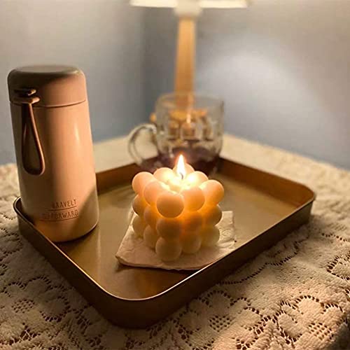 YICYC Kerzenform, DIY-Kerzen 3D Ball Cube KerzengieÃform, Antihaft Bubble Candle Silikonformen für die Herstellung von Duftkerze Soy Wachs Handgemachte Seife etc – Bild 7