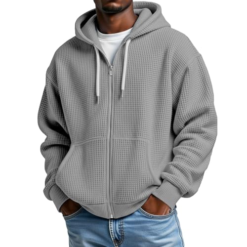 Chaqueta de verano con cremallera ligera para hombres que buscan comodidad sin calor