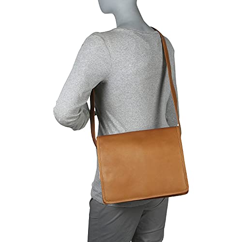 Large Handbag with Organizer, Saddle, One Size4