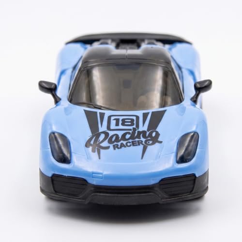 Image of Remote Control Car Rechargeable, Sky and Black, Sports Supercar RC Toy with Wireless Controller, for Kids (Sky)