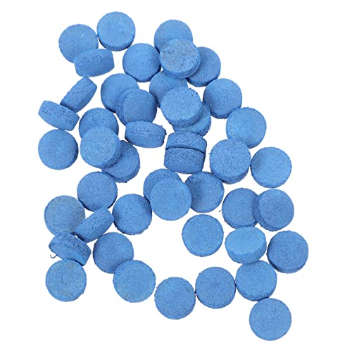 HOLIDYOYO 50Pcs Billiard Tips Replacement Snooker Pool Accessories for Easy Installation and Enhanced Control for Billiard Players and Enthusiasts