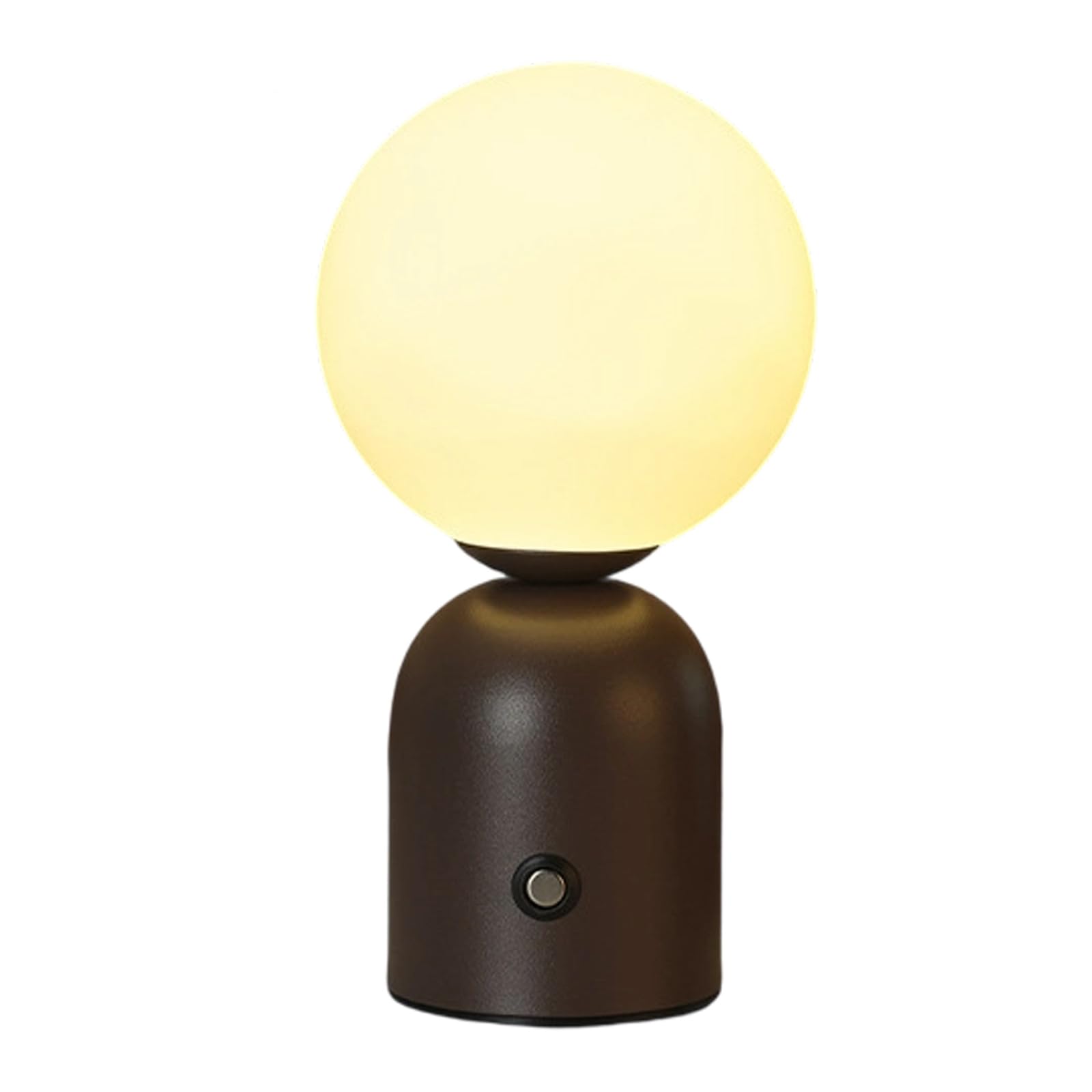 YROHGKPN Bedside Lamp Stepless Dimming Night Light Ball Shape Bedroom Reading Lamp Desk Decoration Stepless Dimming Night Light