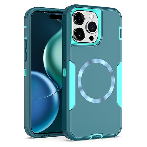 showdd Designed for iPhone 15 Pro Max Case,Lake Blue