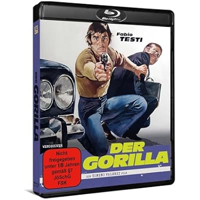 Der Gorilla (1975) - Blu-ray KeepCase Auflage - UNCUT - Mit Fabio Testi - Limited Edition 1000 St&uuml;ck