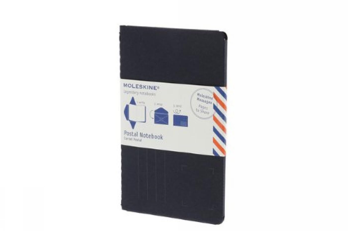 Moleskine Postal Notebook - Large Navy Blue