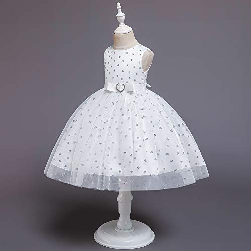 narutosak Vestidos da menina da criança, miúdo meninas coração impressão sem mangas bowknot cintura