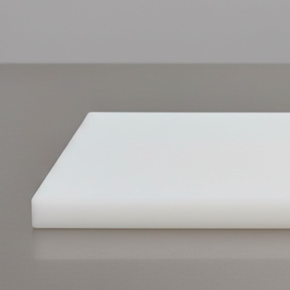 TrueCraftware- 15" x 20" x 1-1/8" Utility Cutting Board Extra Thick White Plastic - Thick Non-Skid Plastic Chopping Board Cutting Boards for Meat Vegetables Dishwasher Safe Home Kitchen Restaurants